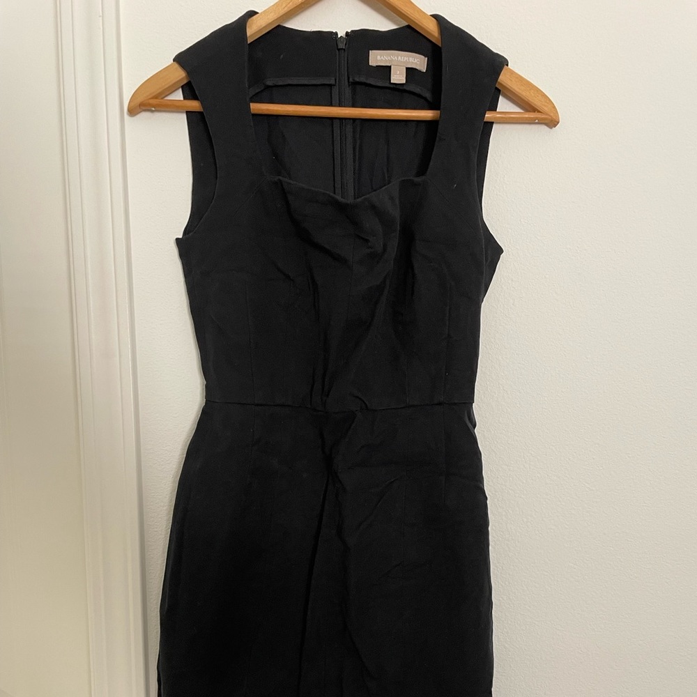 Banana Republic Sloan Cap Sleeve Dress - Size 2 and 00P - Picture 2 of 5